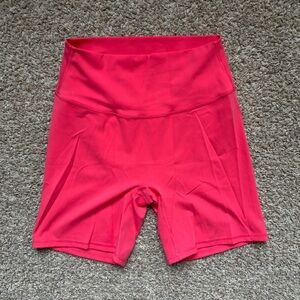 Women's Pink kamo fitness High-Waisted Shorts